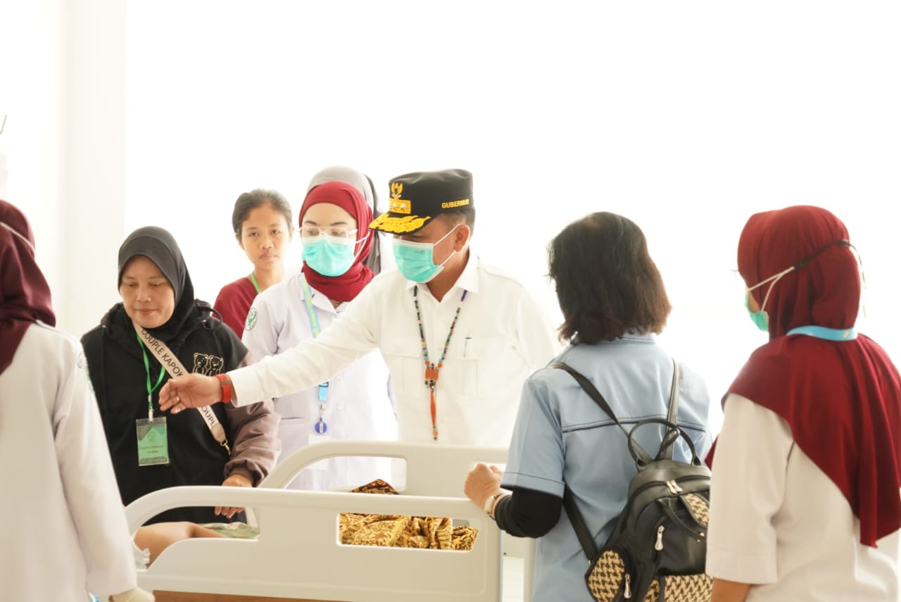 Gubernur Tinjau RSUD Hanau untuk Pastikan Pelayanan Kesehatan Berkualitas