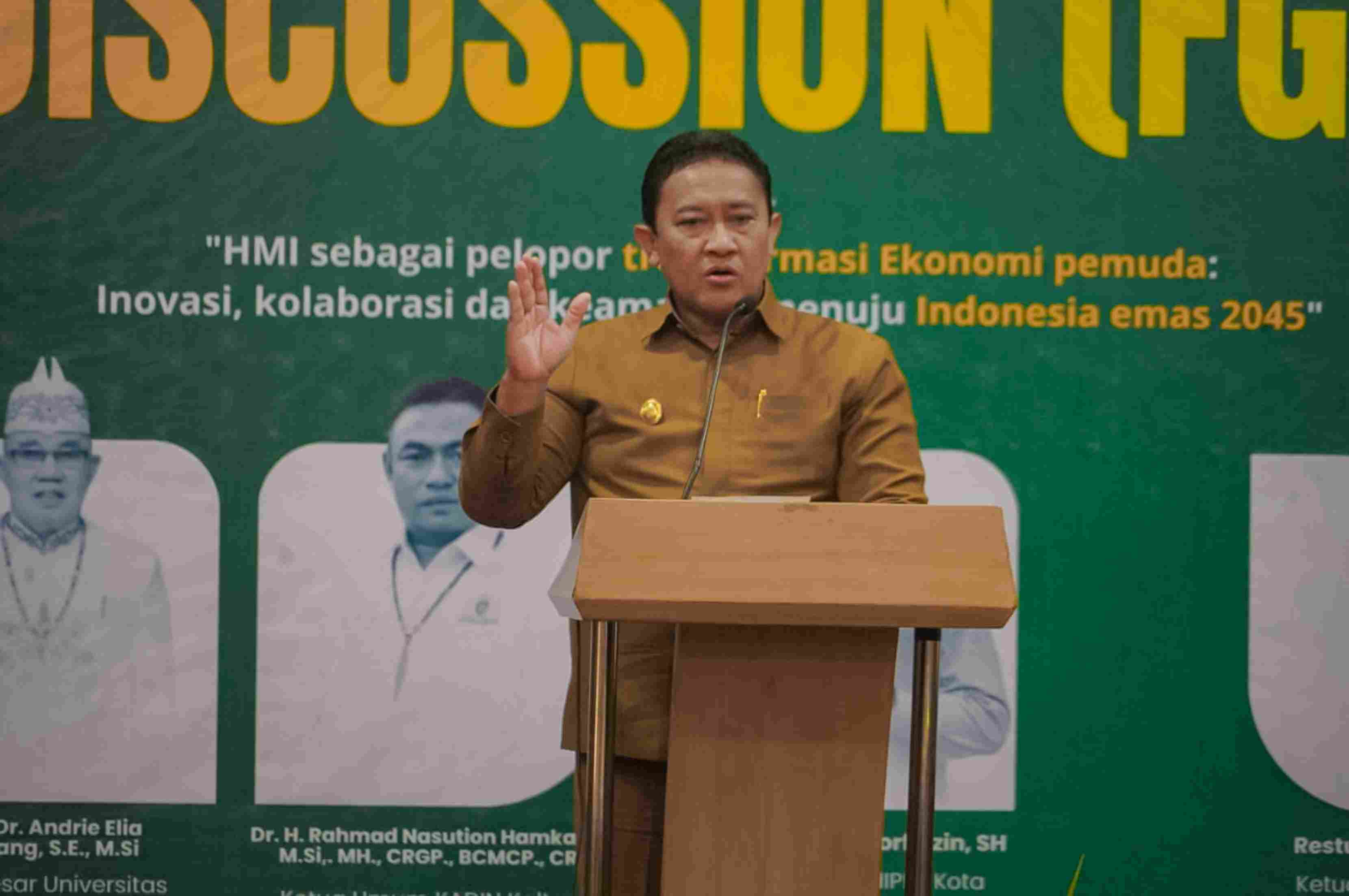 Pemprov Dukung HMI sebagai Penggerak Ekonomi Kalteng