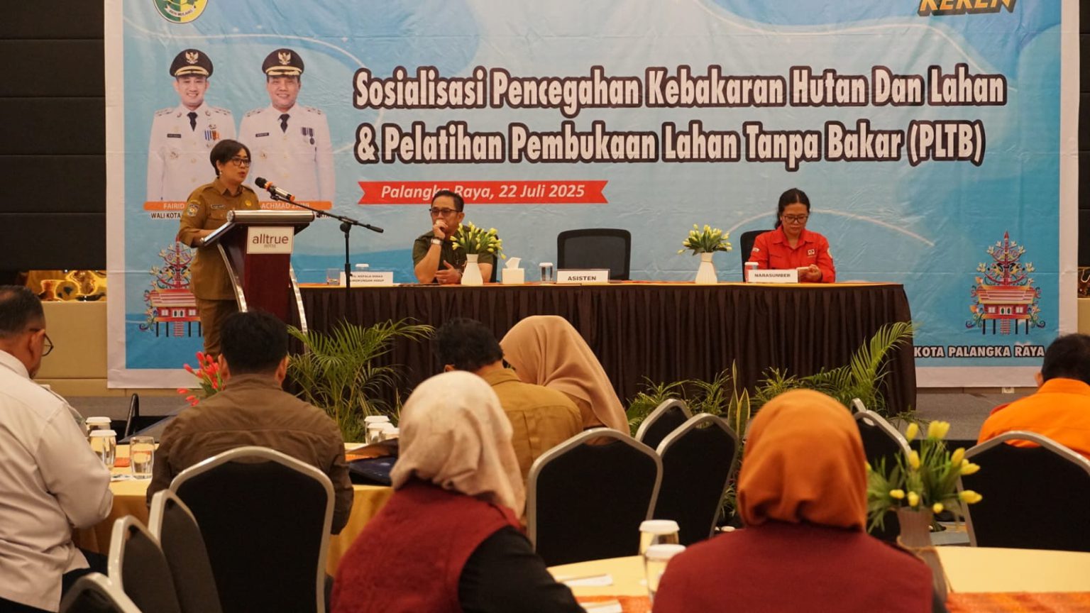 Pemkot Palangka Gandeng Warga Cegah Karhutla Lewat Sosialisasi PLTB