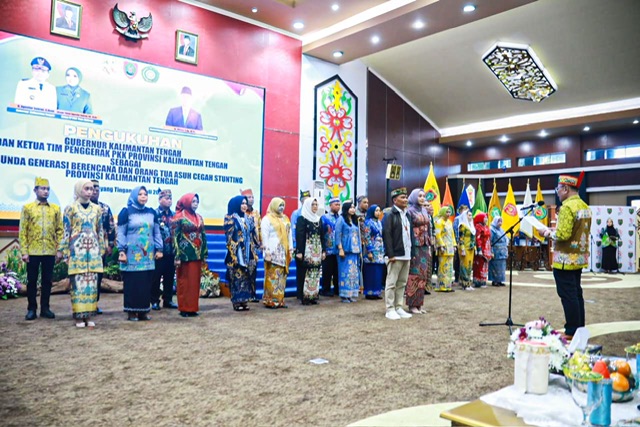 Gubernur Agustiar Sabran Dikukuhkan Jadi Ayah GenRe