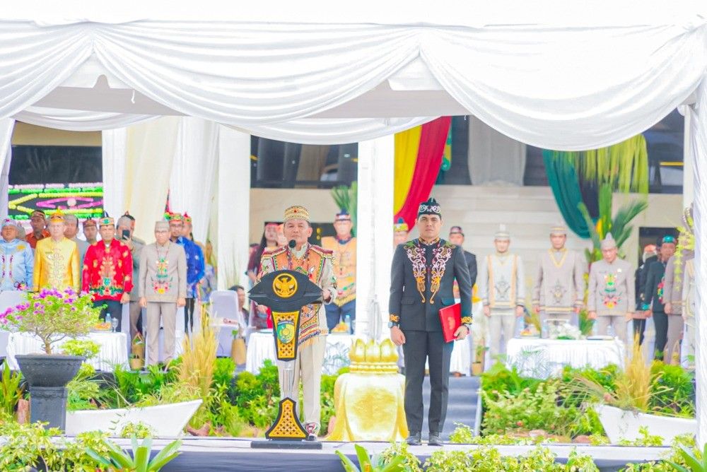 Gubernur Tegaskan Komitmen Pemerataan Pembangunan di Peringatan Hari Jadi Palangka Raya
