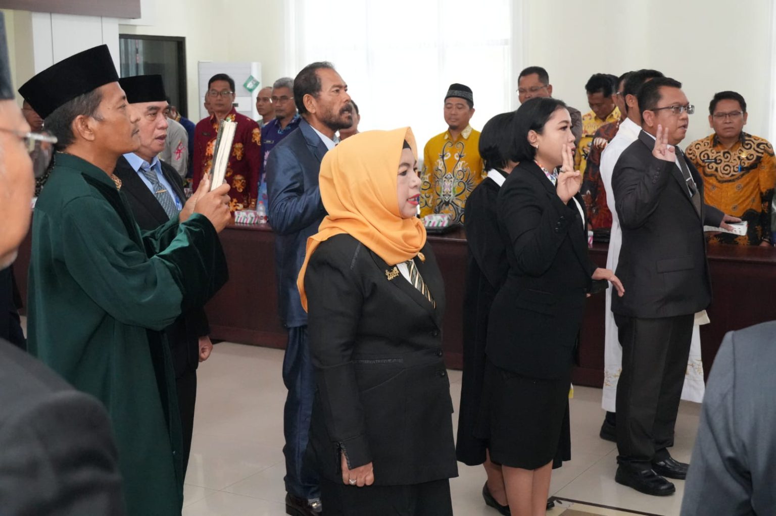 BPPRD Menjadi Bapenda, Pemko Kukuhkan 14 Pejabat Baru