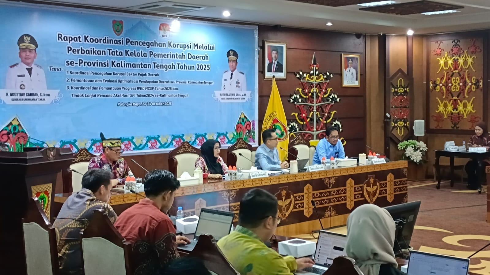 Gubernur Kalteng Tegaskan Penguatan Sistem Pajak Daerah Antikorupsi