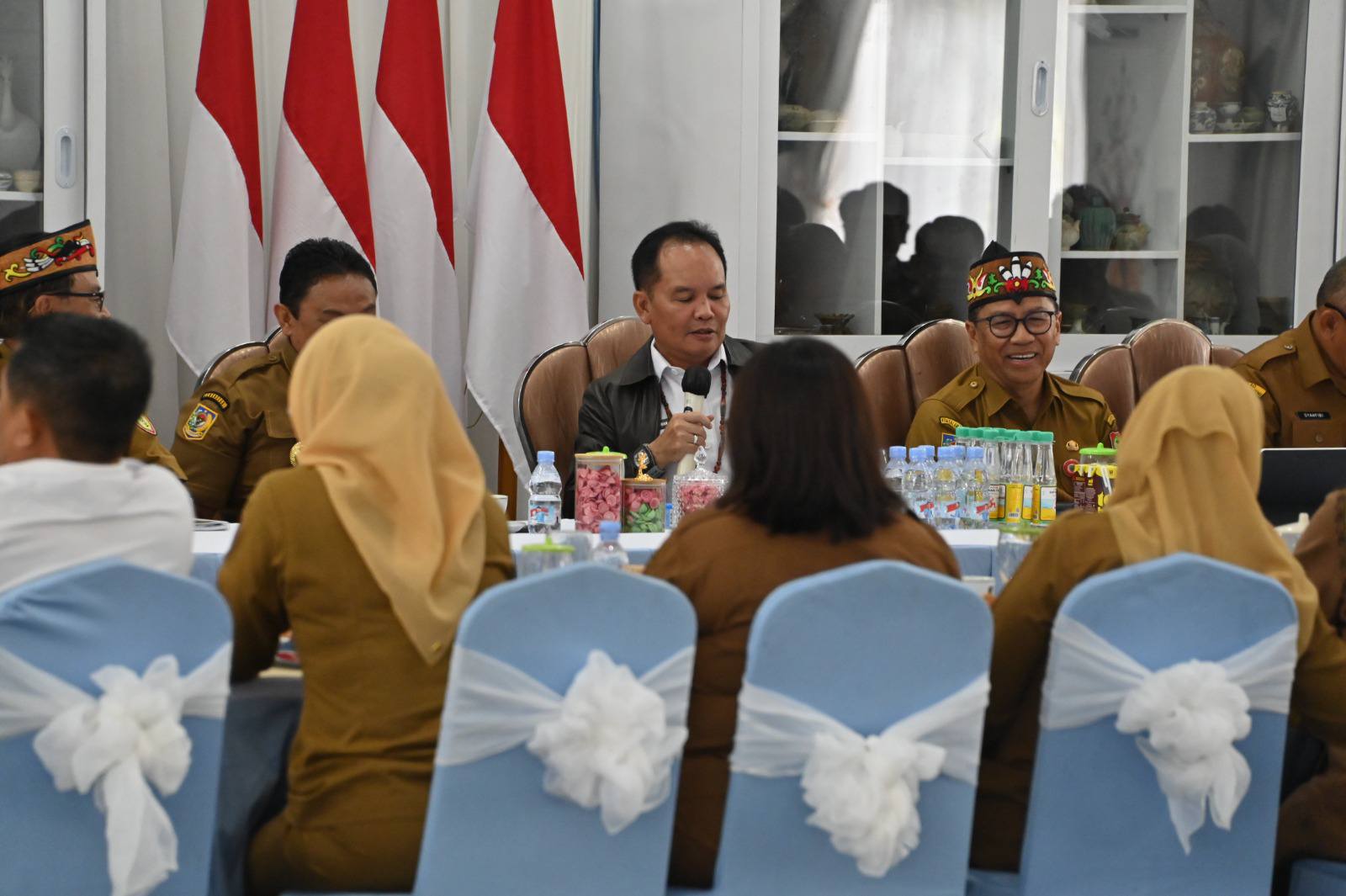 Pulih dari Sakit, Agustiar Sabran Langsung Kumpulkan OPD Terkait Arah Pembangunan