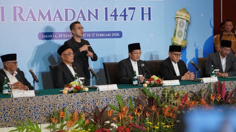 Pemerintah Tetapkan 1 Ramadhan 1447 H Jatuh 19 Februari 2026, Menag Ajak Umat Jaga Persatuan