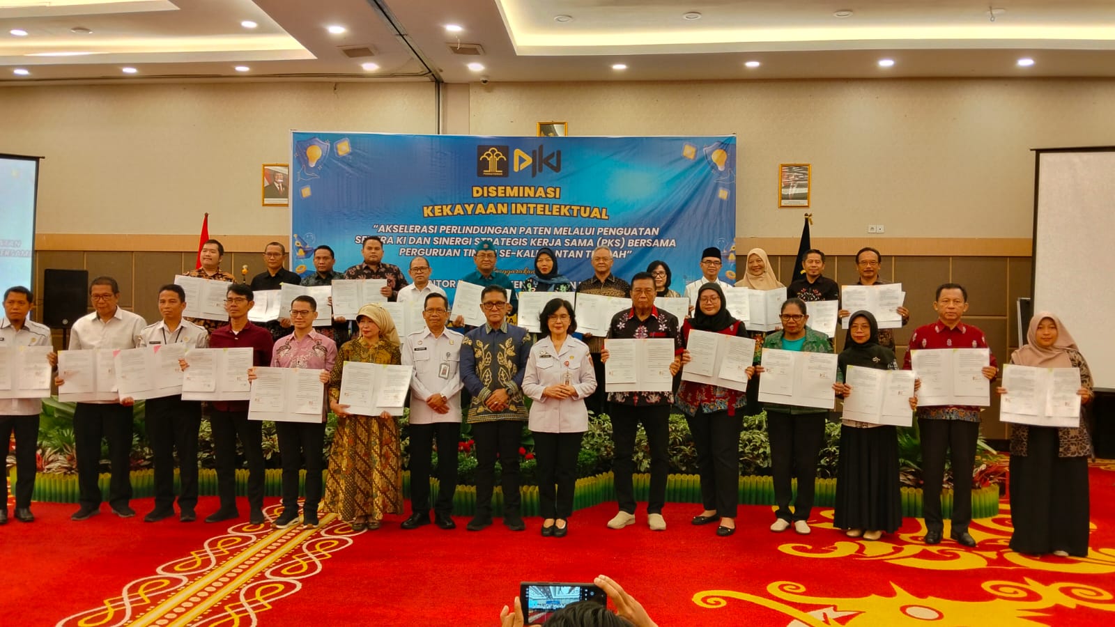 Kemenkum Kalteng Percepat Tahun Paten 2026, Pemprov Kalteng Beri Dukungan Penuh