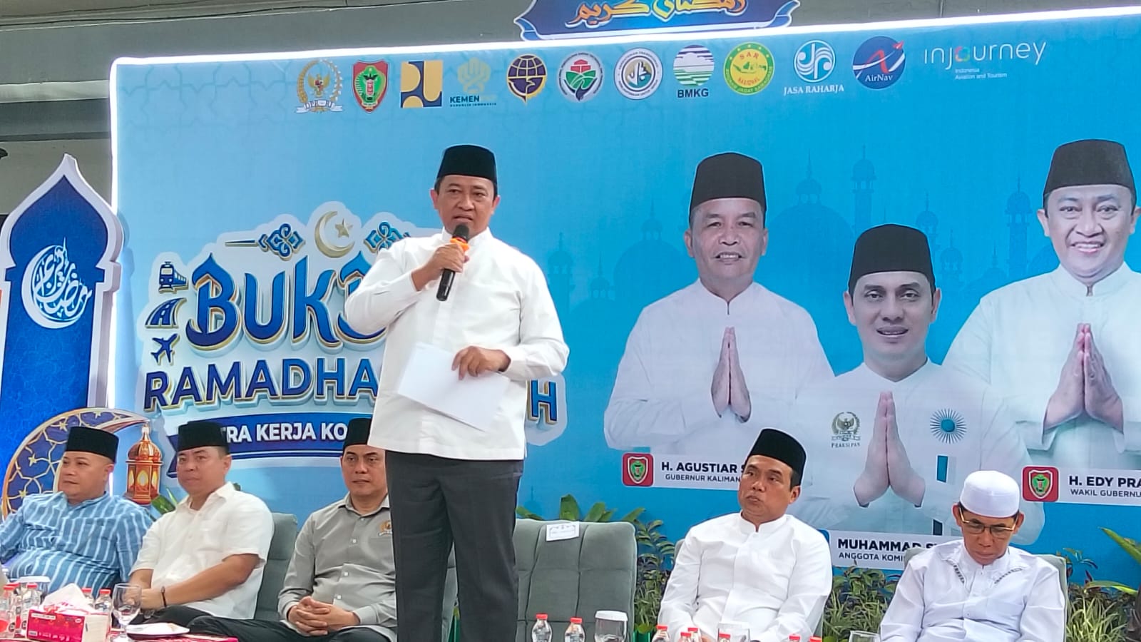 Buka Bersama Komisi V DPR RI, Syauqie dan Wagub Edy Pratowo Perkuat Sinergi Bangun Kalteng