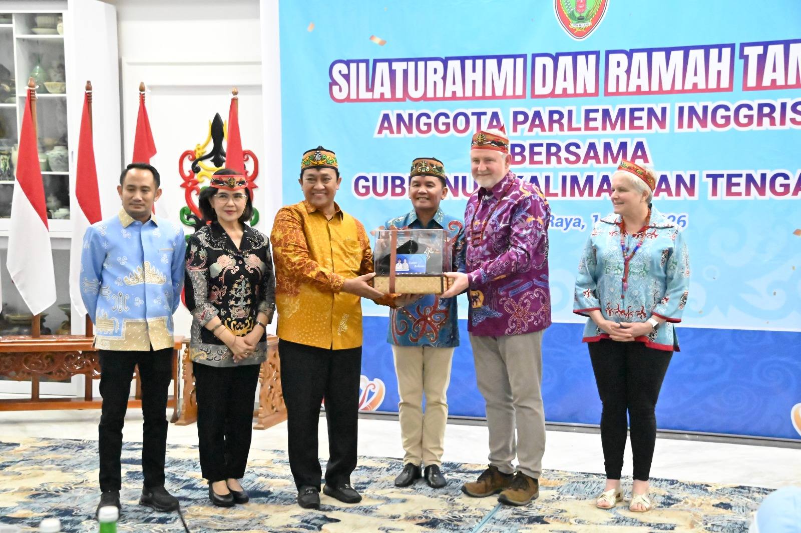 Jamuan Diplomasi di Istana Isen Mulang, Gubernur Tegaskan Kalteng Bukan Sekadar Hutan