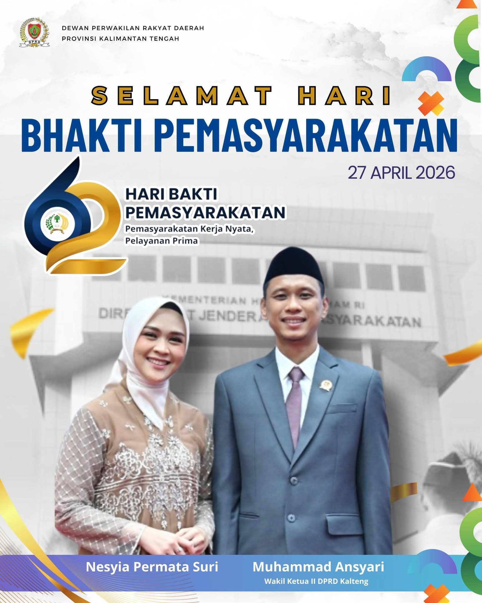 HBP ke-62, DPRD Kalteng Dorong Pemasyarakatan Lebih Humanis dan Produktif
