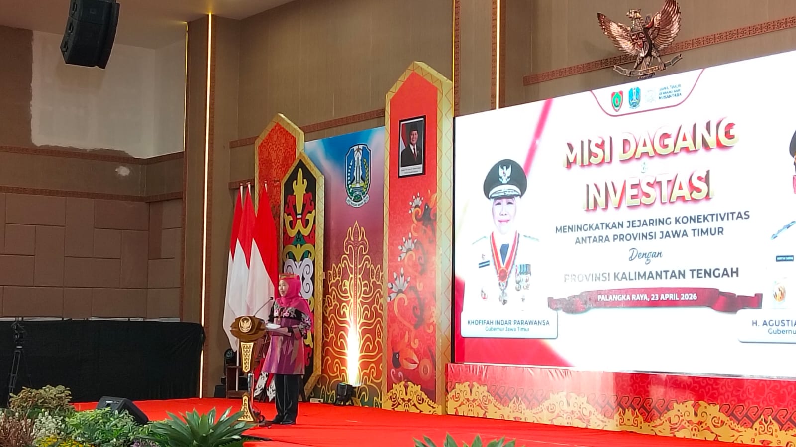 Khofifah Dorong Sinergi Kalteng–Jatim, Misi Dagang Jadi Penguat Konektivitas Nasional