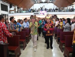 Agustiar Sabran Lepas Semangat Kontingen Pesparawi Kalteng, Target Tampil Gemilang di Papua Barat