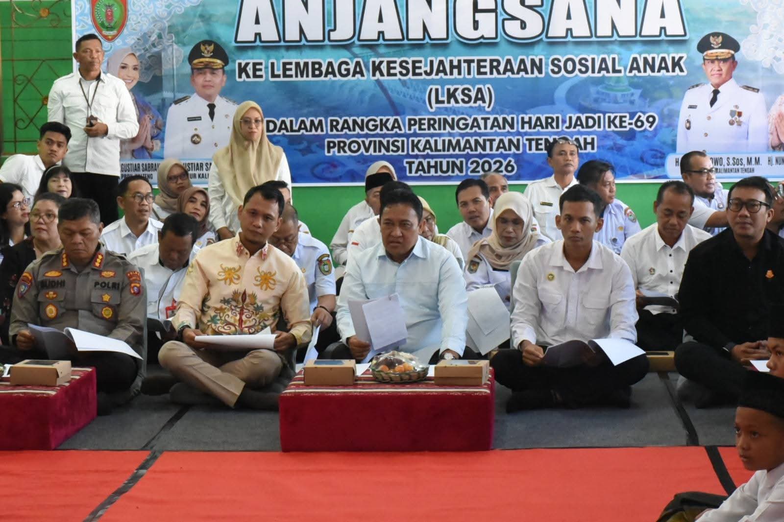 Anjangsana HUT Kalteng ke-69, DPRD Apresiasi Kepedulian Pemprov kepada Anak Yatim dan Duafa
