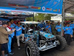 Gubernur Agustiar Resmi Buka Kejurnas Offroad di Tangkiling