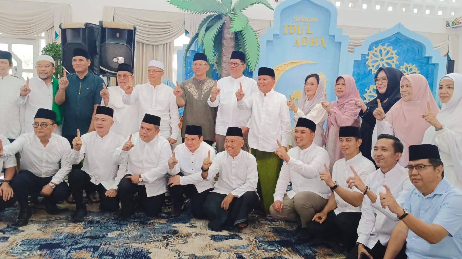 Gubernur Agustiar Sabran Open House Iduladha