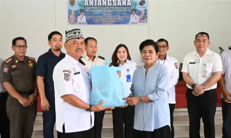 Hari Jadi Kalteng ke-69, Pemprov Anjangsana ke Panti Asuhan Kristen AGAPE