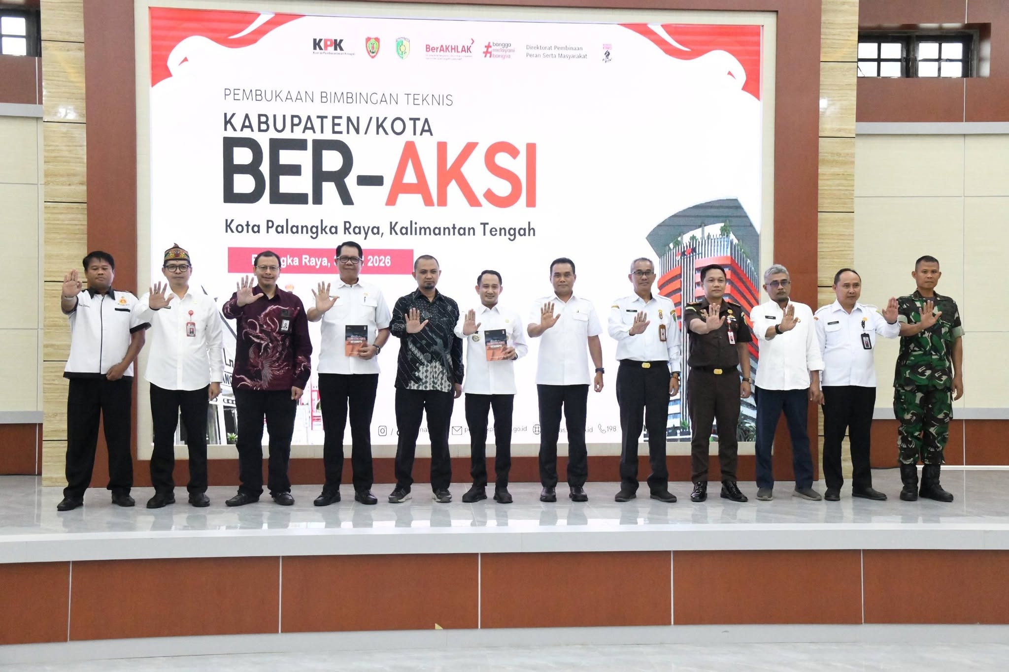Pemprov Kalteng Dukung Palangka Raya Menuju Kota Antikorupsi 2026