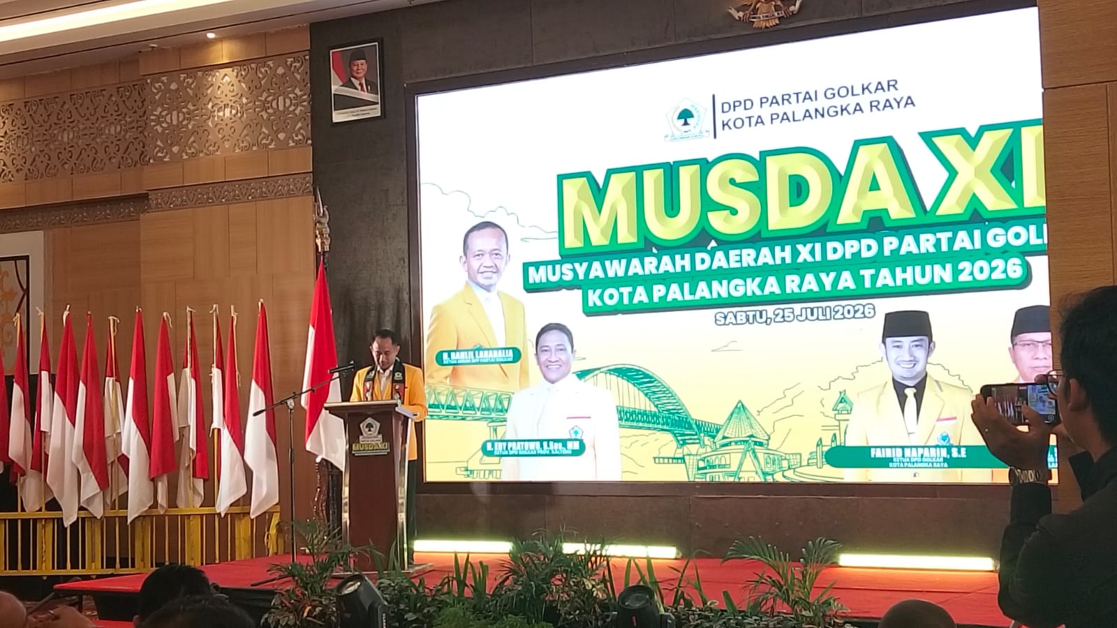 Musda XI Golkar Palangka Raya, Edy Pratowo Minta Kader Siap Hadapi Tantangan Politik