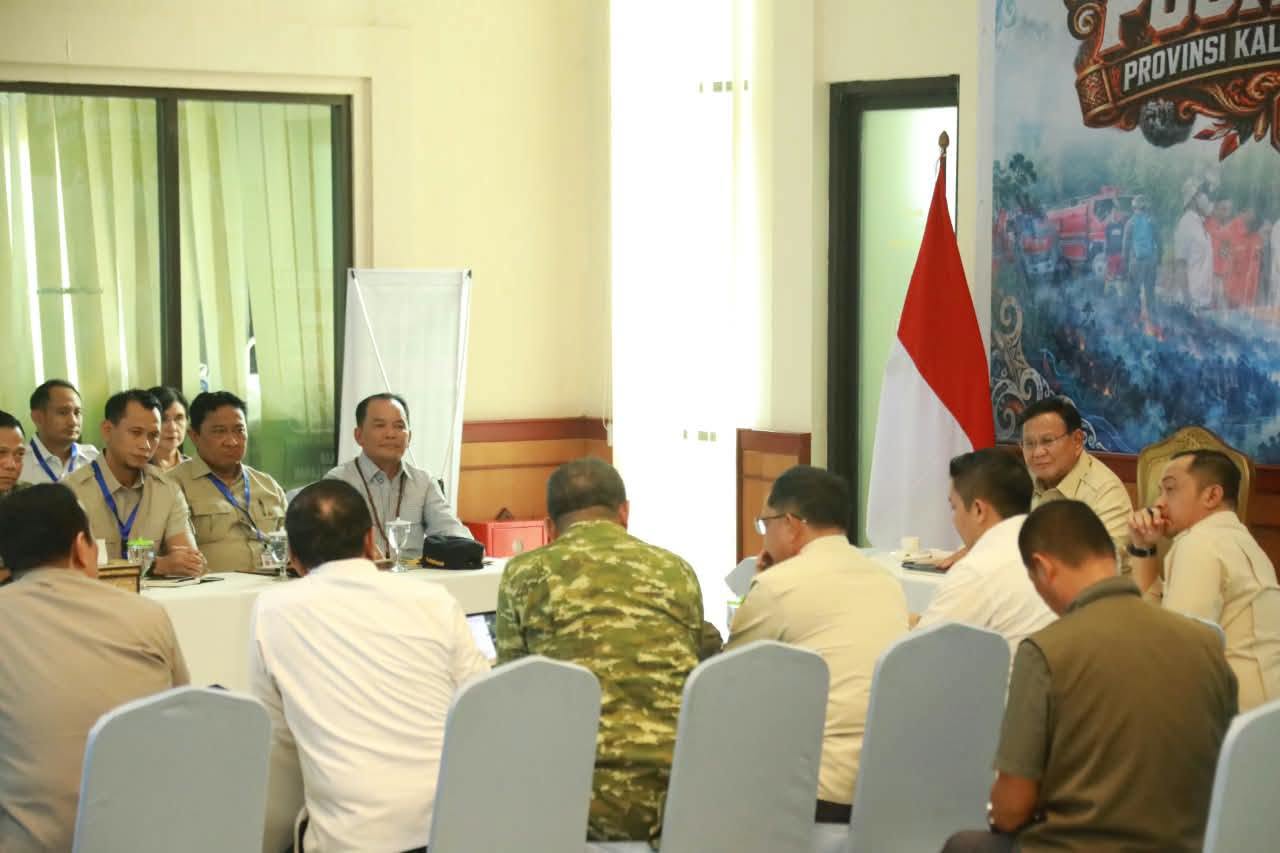 Presiden Prabowo ke Kalteng, Ini yang Dibutuhkan untuk Hadapi Karhutla