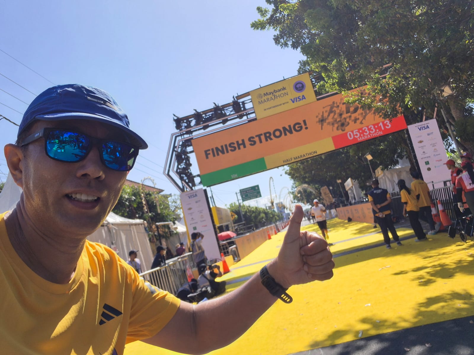 Eno Tirta Tuntaskan Maybank Marathon 2026, Ada Pesan untuk Palangka Raya