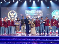 Siswa SMAN 2 Katingan Kuala Juara 1 LCC 4 Pilar MPR RI Tingkat Nasional