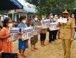 Bantuan Tunai Cair: Gubernur Kalteng Tak Biarkan Korban Karhutla Berjuang Sendiri