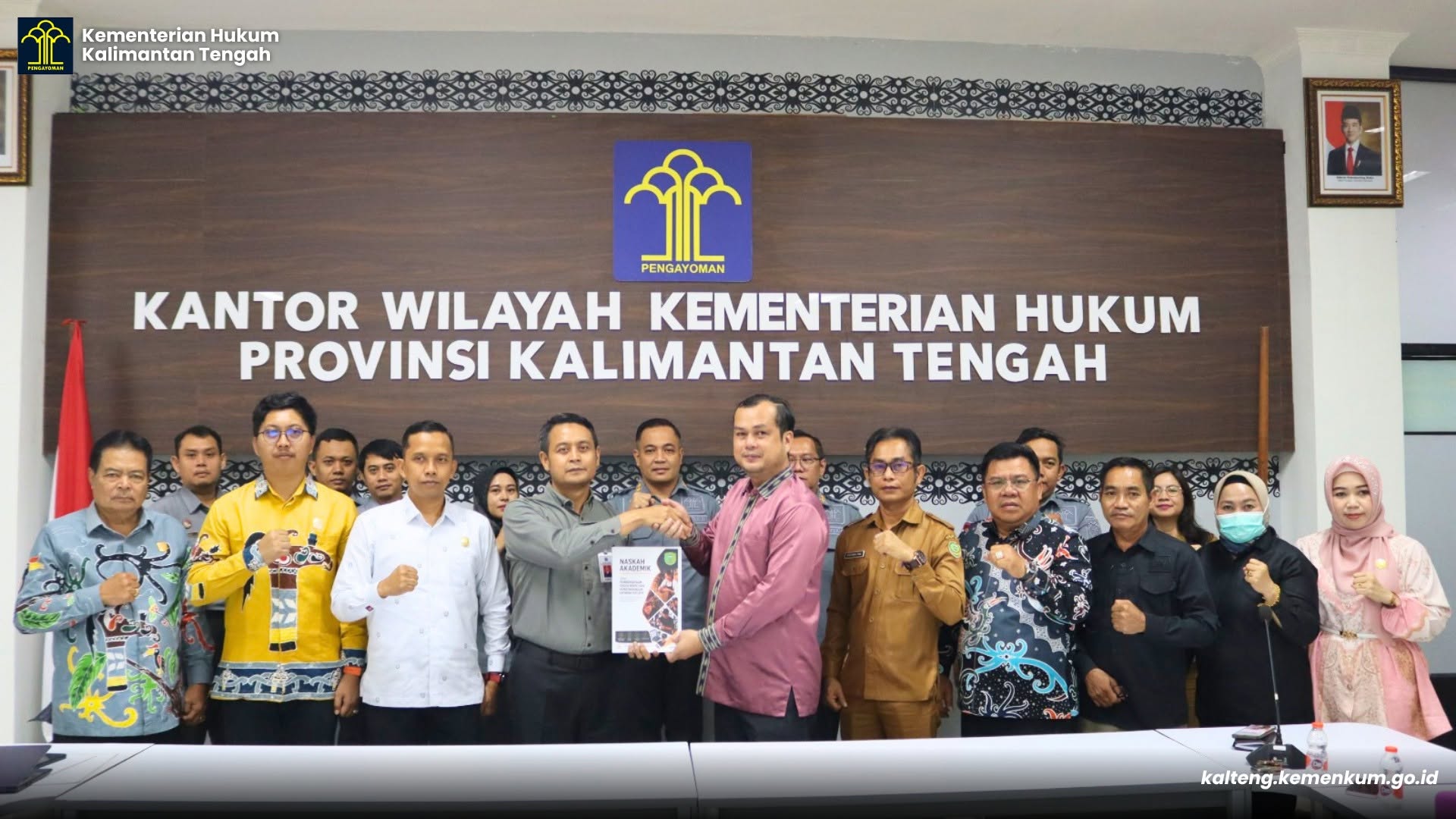 Dua Ranperda Pulang Pisau Masuk Tahap Penting, Ini yang Dibahas di Kanwil Kemenkum Kalteng