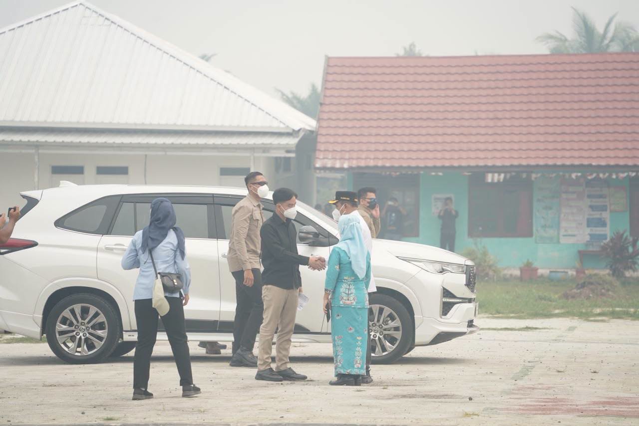 Gibran Tiba di Kalteng, Karhutla dan Dampaknya Jadi Fokus Kunjungan
