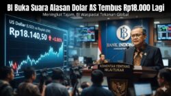 BI Buka Suara Alasan Dolar AS Tembus Rp18.000 Lagi