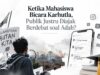 Ketika Mahasiswa Bicara Karhutla, Publik Justru Diajak Berdebat soal Adab?