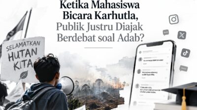 Ketika Mahasiswa Bicara Karhutla, Publik Justru Diajak Berdebat soal Adab?