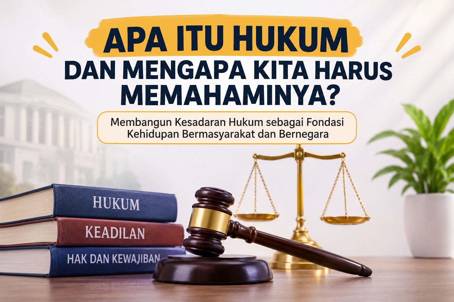 Apa Itu Hukum dan Mengapa Kita Harus Memahaminya?